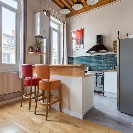 Apartamento Le Tisserand - Superbe Canut Pentes Croix Rousse