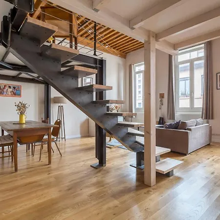 Apartamento Le Tisserand - Superbe Canut Pentes Croix Rousse Lyon